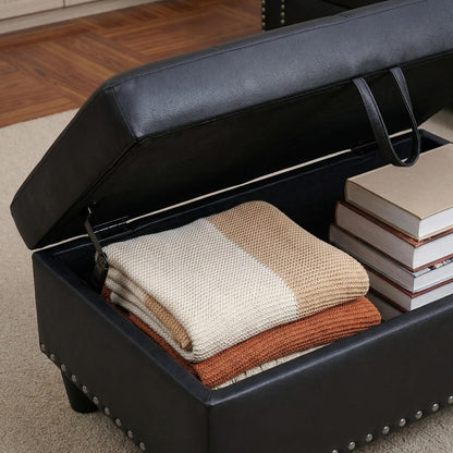🛋️ Modern Leather L-Shaped Sectional Sofa | Cozy Living Room Couch with Chaise for Stylish Everyday Comfort ✨🏡